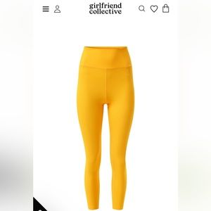 Girlfriend Collective Citrine Compressive High-Rise Legging size M